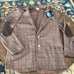 Doctor Who Plaid Blazer with Elbow Patches